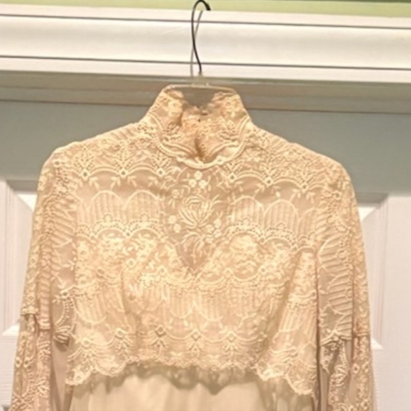 Vintage Wedding Dress NEW PICS! SIZE 1O❤️🩷❤️ - Picture 2 of 16